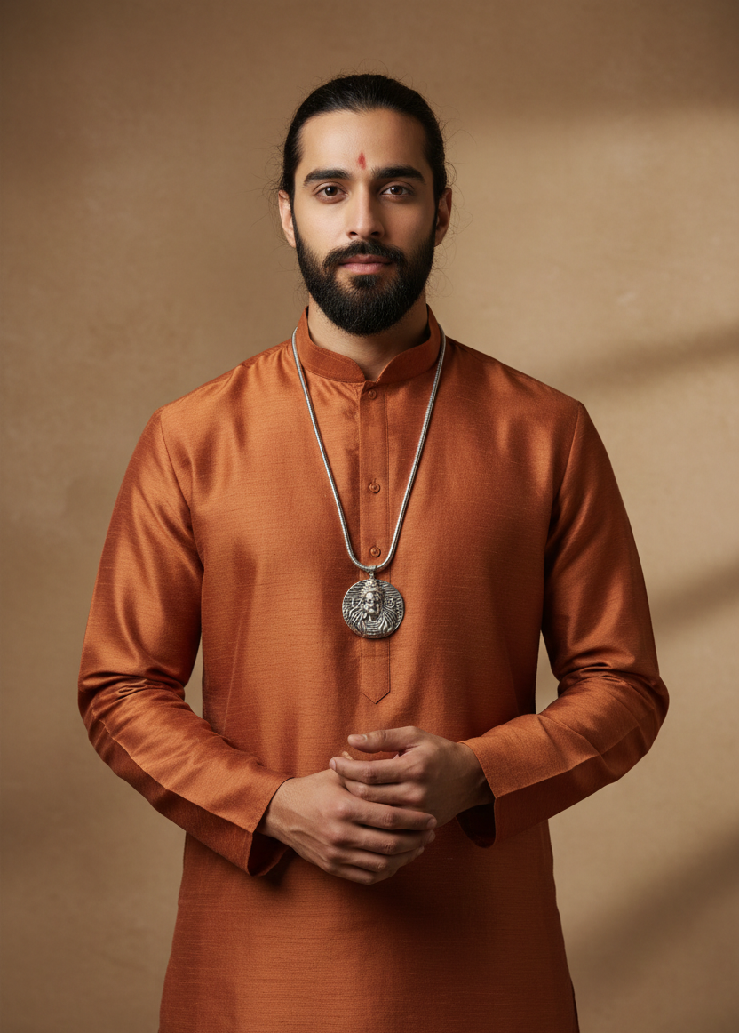 Lord Shiv Pendant with Snake