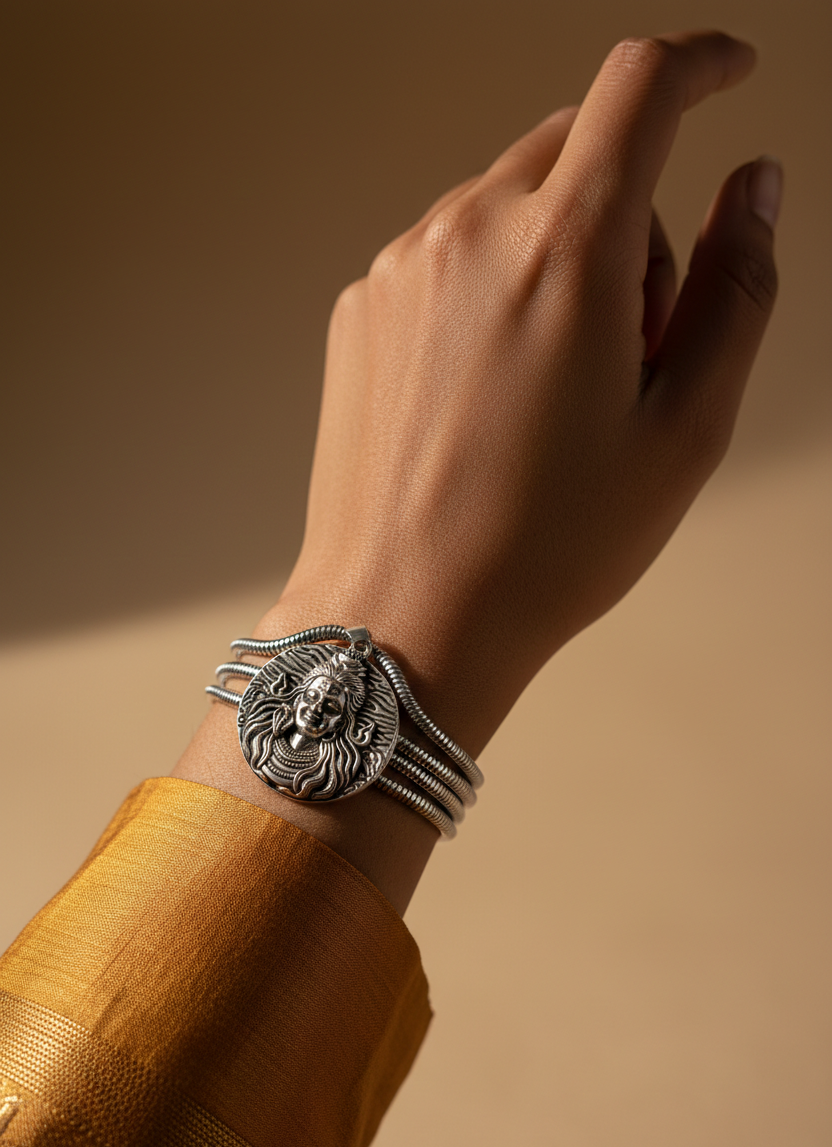 Lord Shiv Pendant with Snake