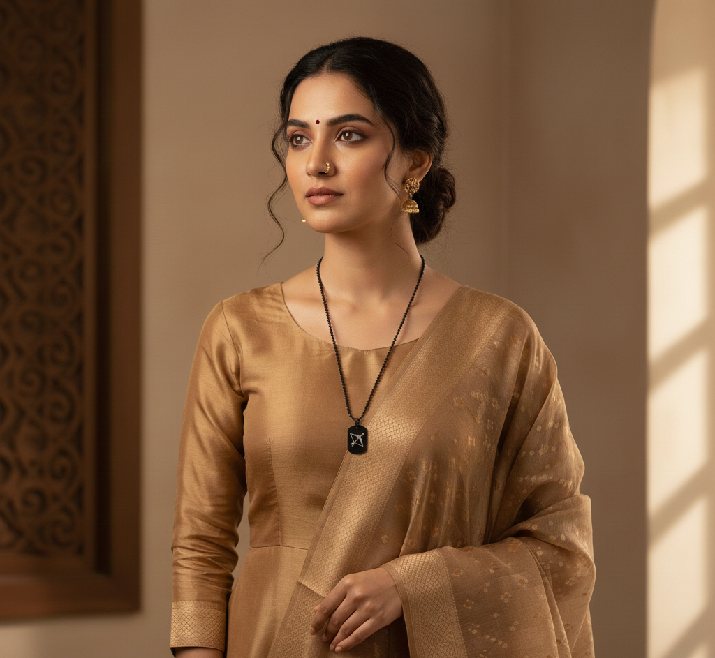 Ram Baan Microcarved Tag Pendant