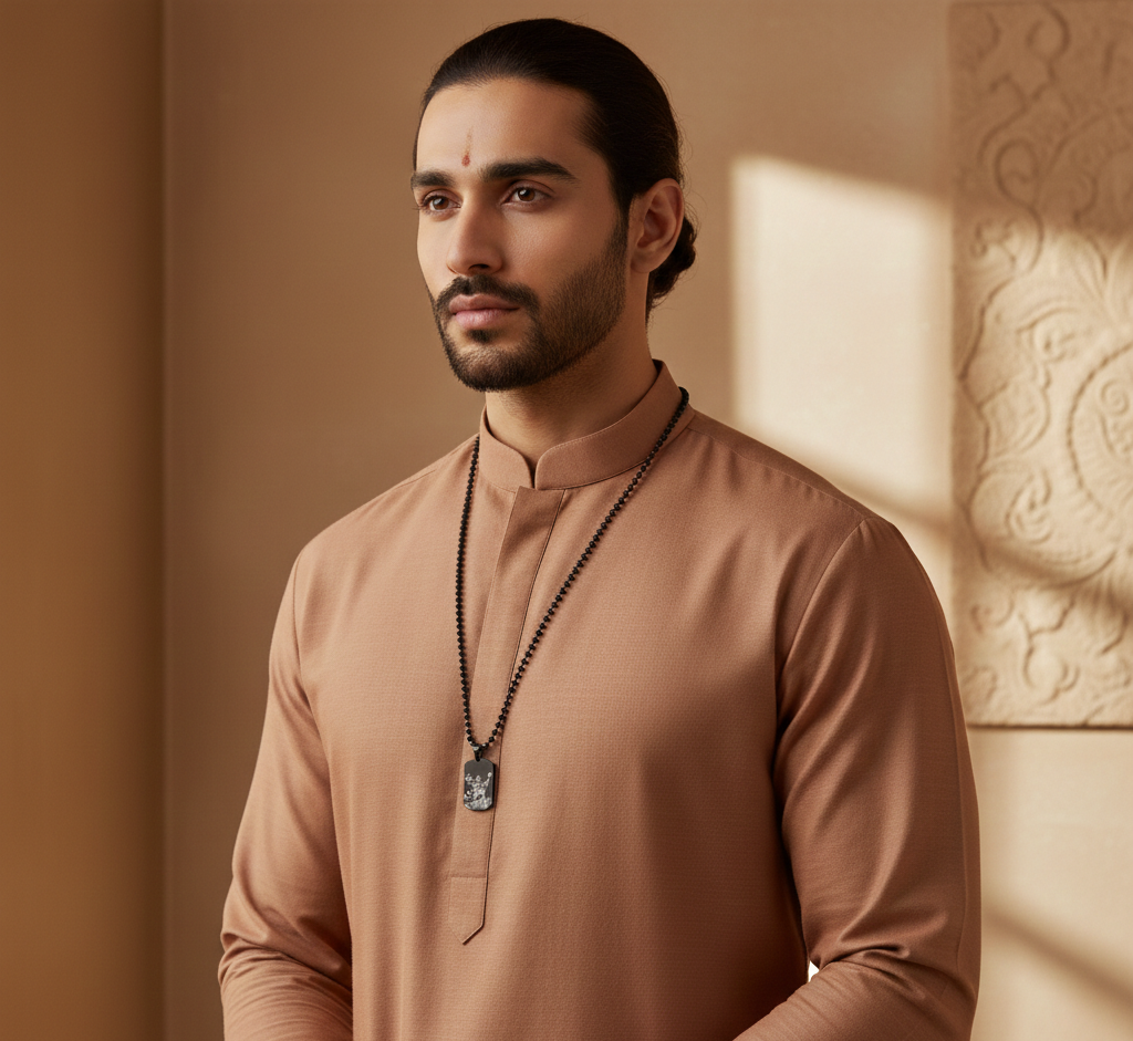 Protector Hanuman  Pendant with Chain